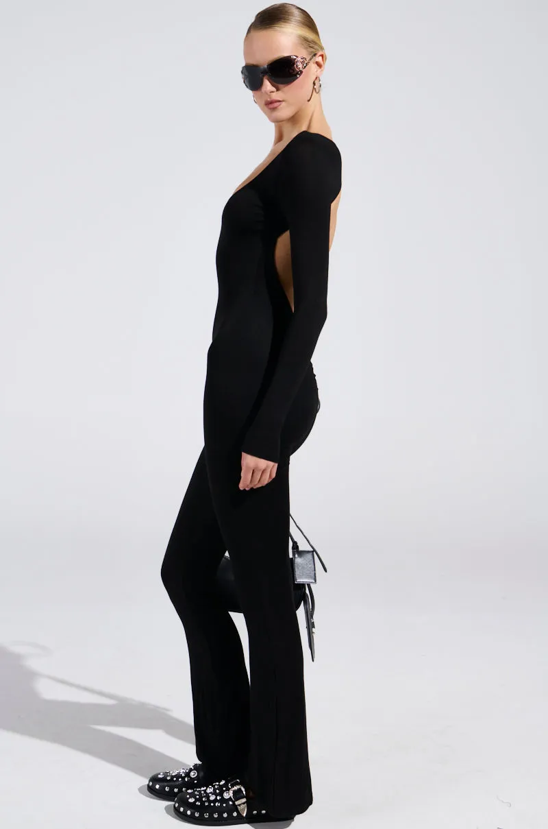 IN YOUR DREAMS JUMPSUIT IN BLACK sold by AKIRA product image thumbnail 5