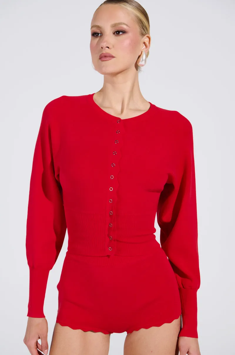 BRING ME LUCK CARDIGAN sold by AKIRA