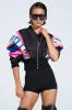 NEW PHOENIX MIXED MEDIA BOMBER sold by AKIRA