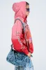 IN THE FAST LANE HOODED SWEATSHIRT sold by AKIRA
