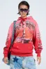 IN THE FAST LANE HOODED SWEATSHIRT sold by AKIRA