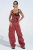 NOT INVITED CARGO JUMPSUIT sold by AKIRA