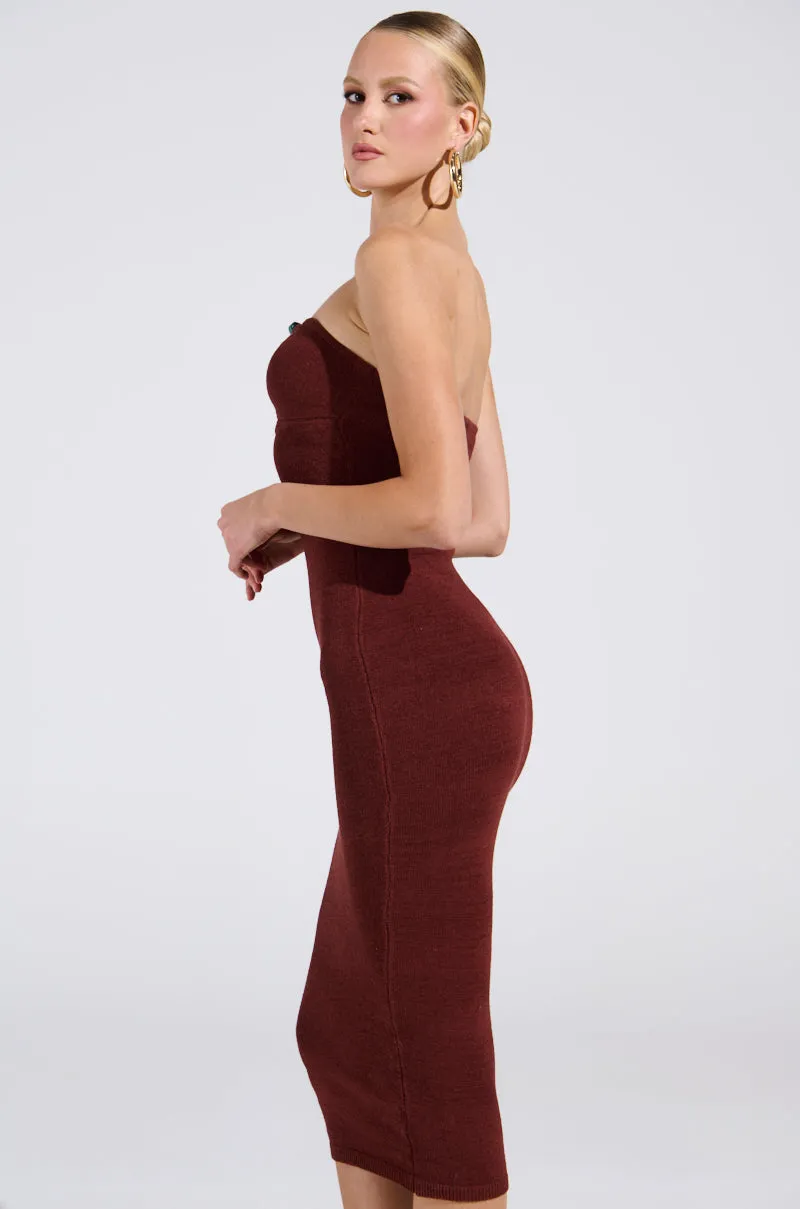 STARRY NIGHT KNIT MIDI DRESS sold by AKIRA product image thumbnail 3