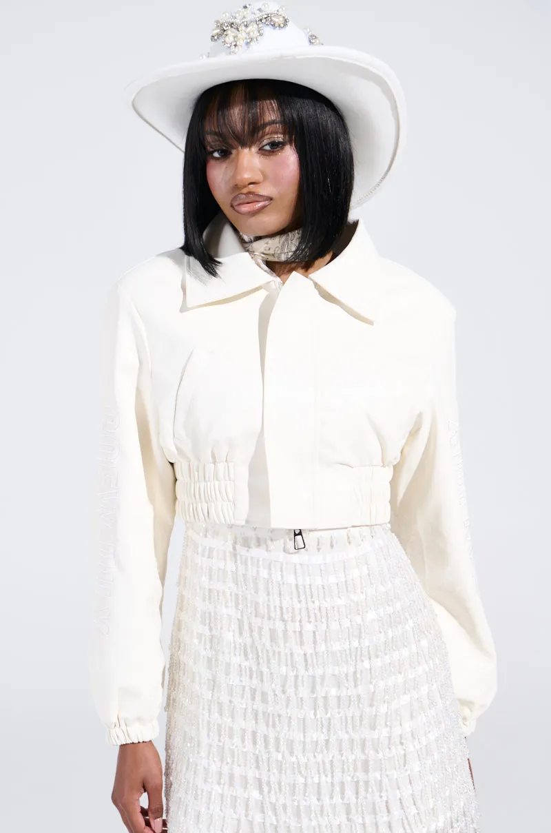 INTO YOU CROPPED MOTO sold by AKIRA product image thumbnail 5