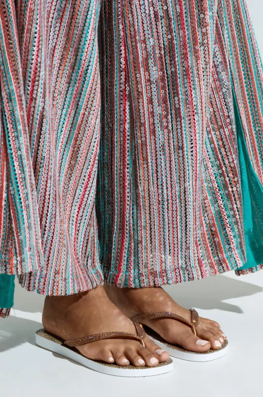 AKIRA LORETA LEOPARD THONG FLIP FLOP sold by AKIRA