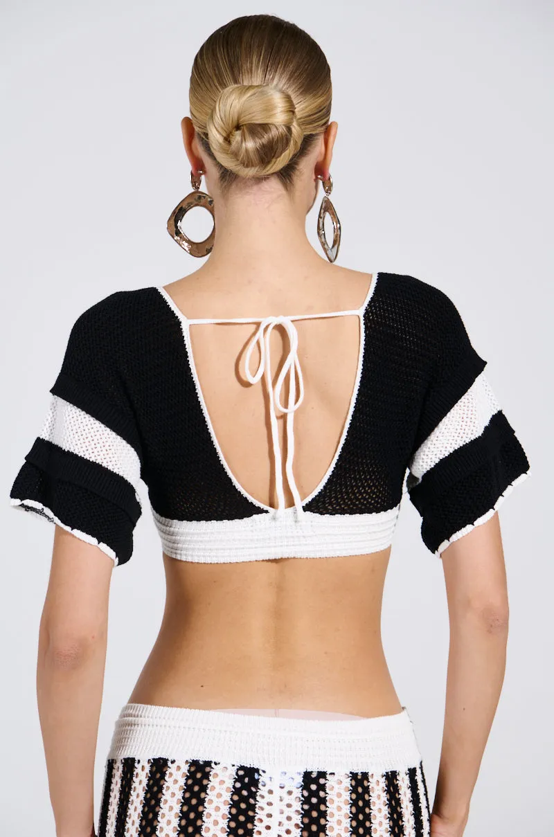 SUNNY DAYS CROCHET TOP sold by AKIRA product image thumbnail 4