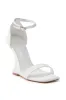 AKIRA AALTO WHITE SANDAL sold by AKIRA