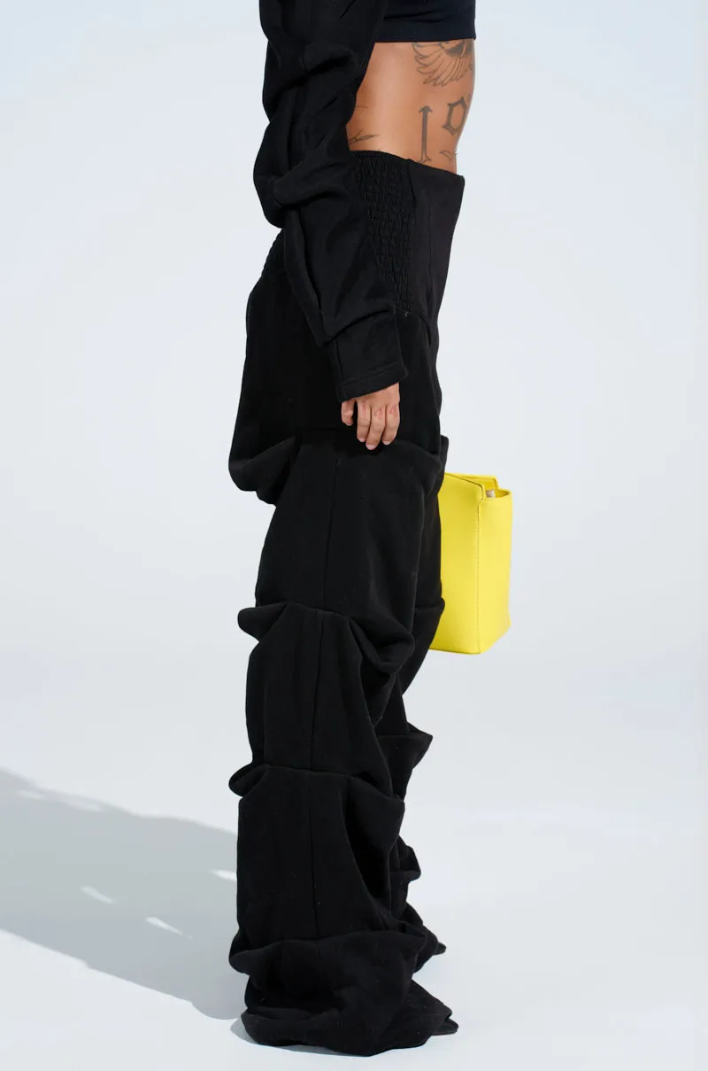 DONT MESS WITH ME STACKED JOGGER sold by AKIRA product image thumbnail 3