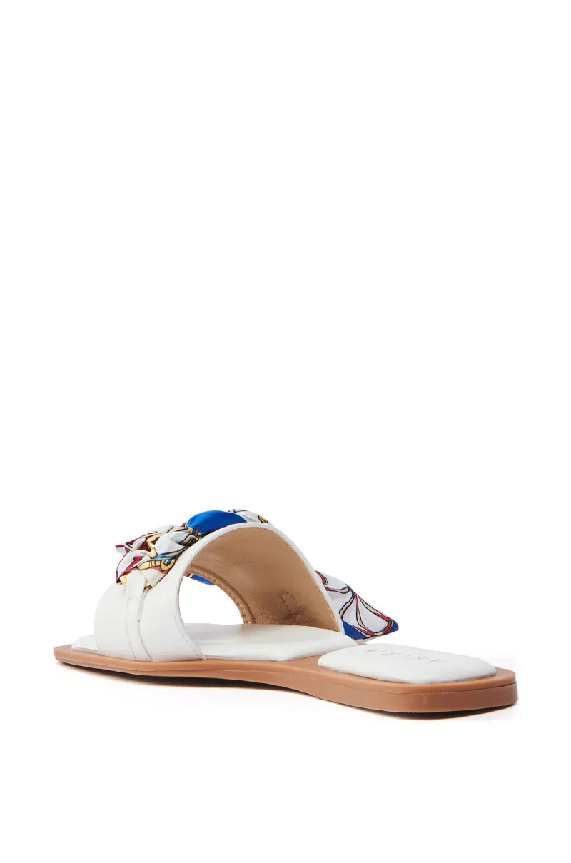 AKIRA LORCAN WHITE SANDAL sold by AKIRA product image thumbnail 5