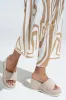  AZALEA WANG NATHALIA BEIGE NOVELTY FLATFORM SANDAL sold by AKIRA