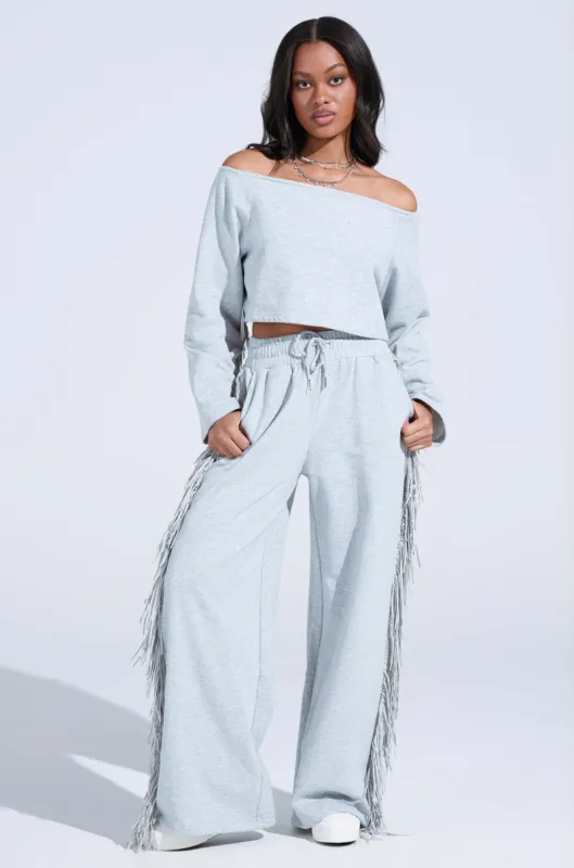 BRINGING IT BACK WIDE LEG JOGGER sold by AKIRA