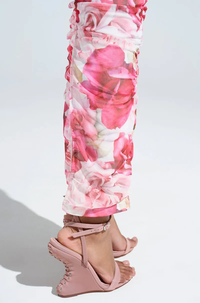 AZALEA WANG SAWNEY MAUVE LACE UP PATENT SANDAL sold by AKIRA product image thumbnail 2