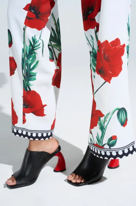 AZALEA WANG SIDLE BLACK SLIP ON MULE SANDAL WITH RED HEEL sold by AKIRA