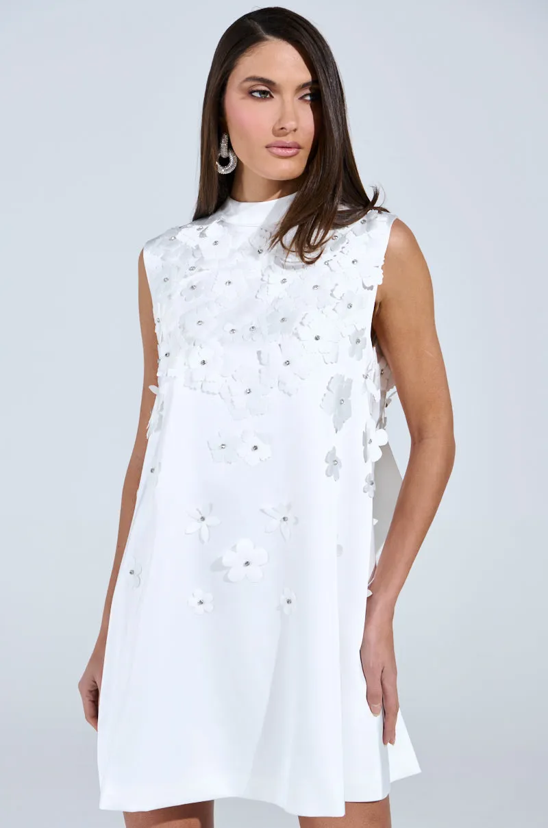 HILLARY FLORAL MINI DRESS sold by AKIRA product image thumbnail 2