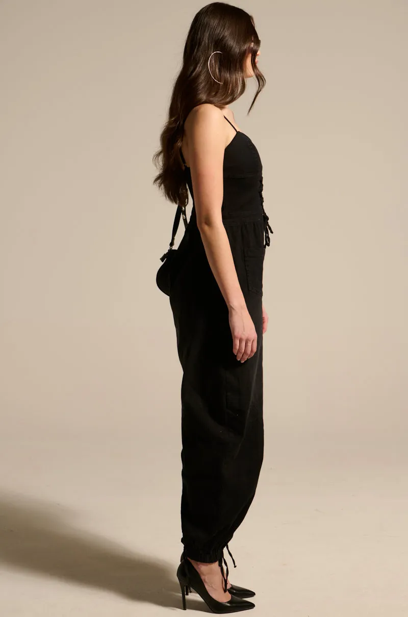 LOOKS LIKE IT JUMPSUIT sold by AKIRA product image thumbnail 4