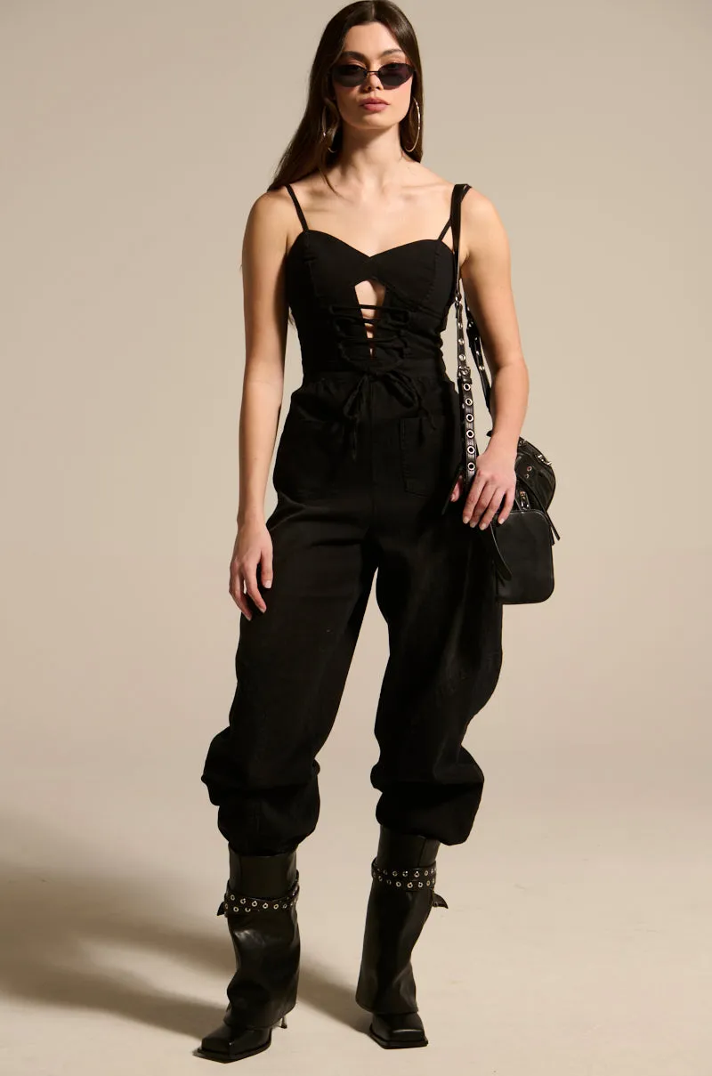 LOOKS LIKE IT JUMPSUIT sold by AKIRA product image thumbnail 3