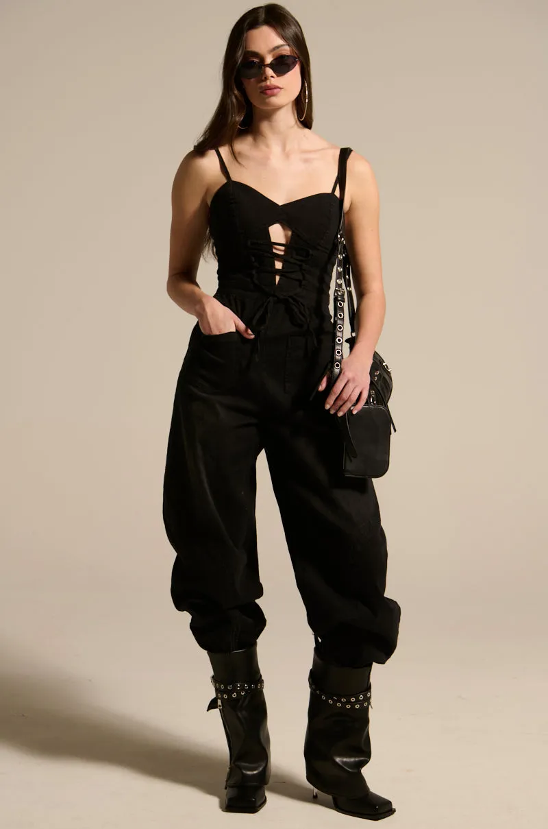 LOOKS LIKE IT JUMPSUIT sold by AKIRA