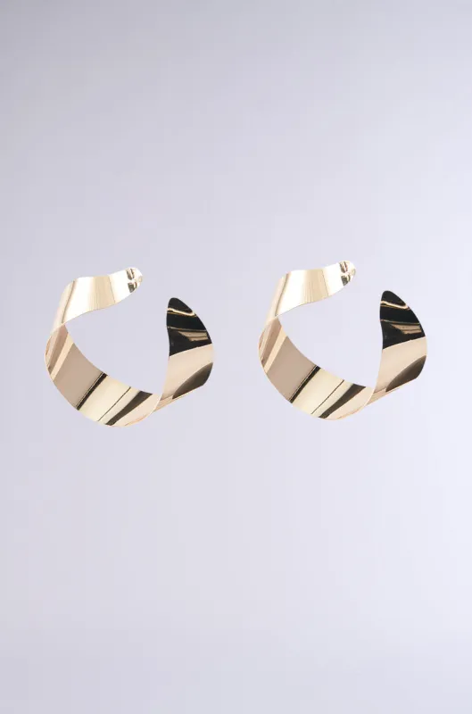 BENT OUTTA SHAPE EARRING sold by AKIRA