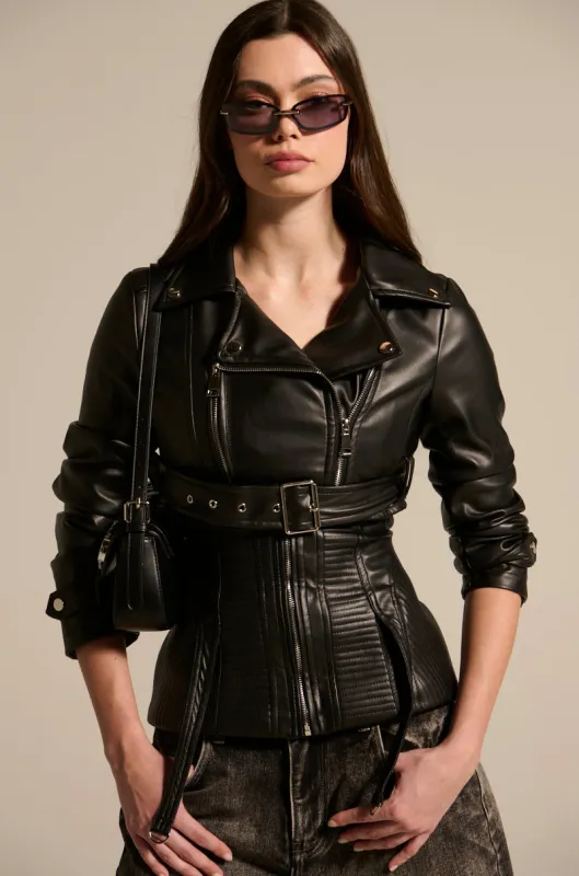 VIVICA 2 IN 1 CORSET MOTO sold by AKIRA