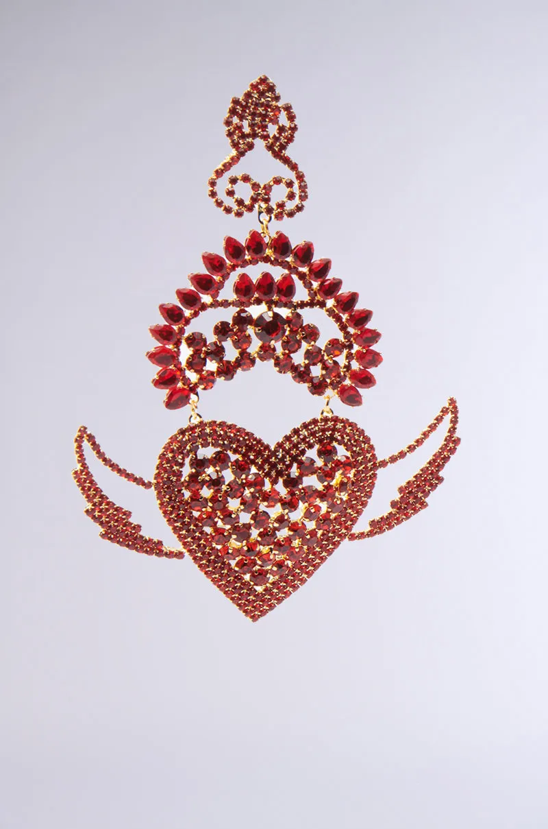 CATCH MY HEART EARRING sold by AKIRA product image thumbnail 5