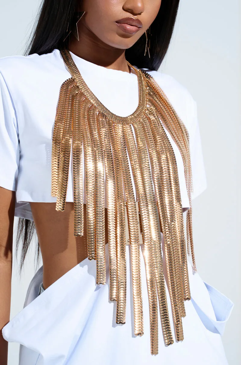 CANT TELL ME NO CHAIN NECKLACE sold by AKIRA product image thumbnail 2