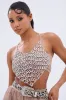 WAYNE POP TAB BODY CHAIN sold by AKIRA