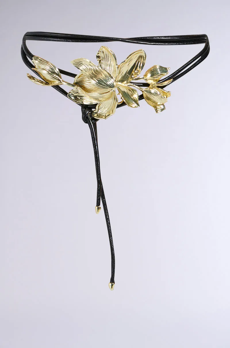 PETAL POWER METAL DETAIL BELT sold by AKIRA product image thumbnail 2