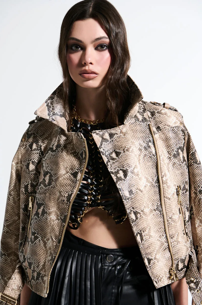 REBOOT SNAKE MOTO sold by AKIRA