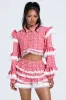 SUNNY RUFFLE BOMBER sold by AKIRA