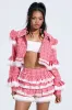 SUNNY RUFFLE BOMBER sold by AKIRA