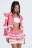 SUNNY RUFFLE BOMBER sold by AKIRA