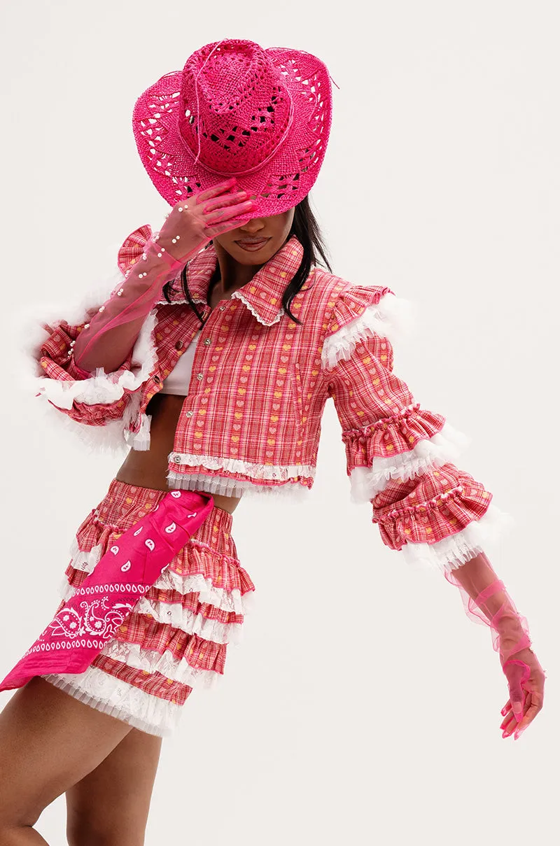 RIDE EM STRAW COWBOY HAT sold by AKIRA