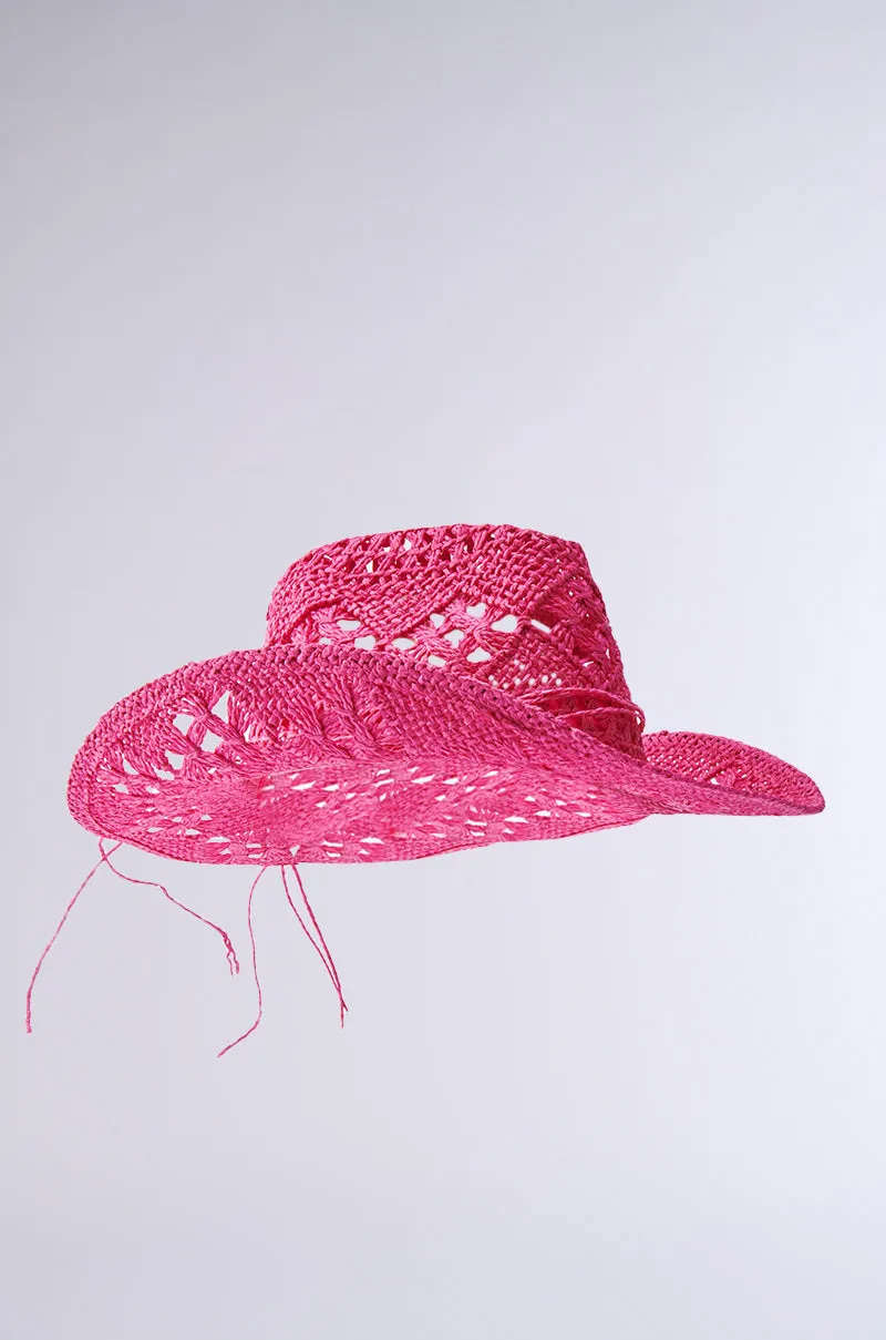 RIDE EM STRAW COWBOY HAT sold by AKIRA product image thumbnail 5