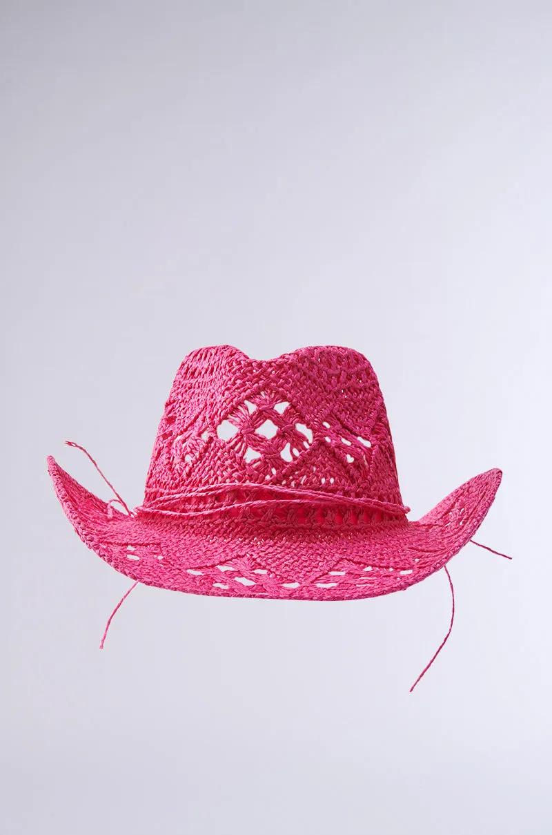RIDE EM STRAW COWBOY HAT sold by AKIRA product image thumbnail 4