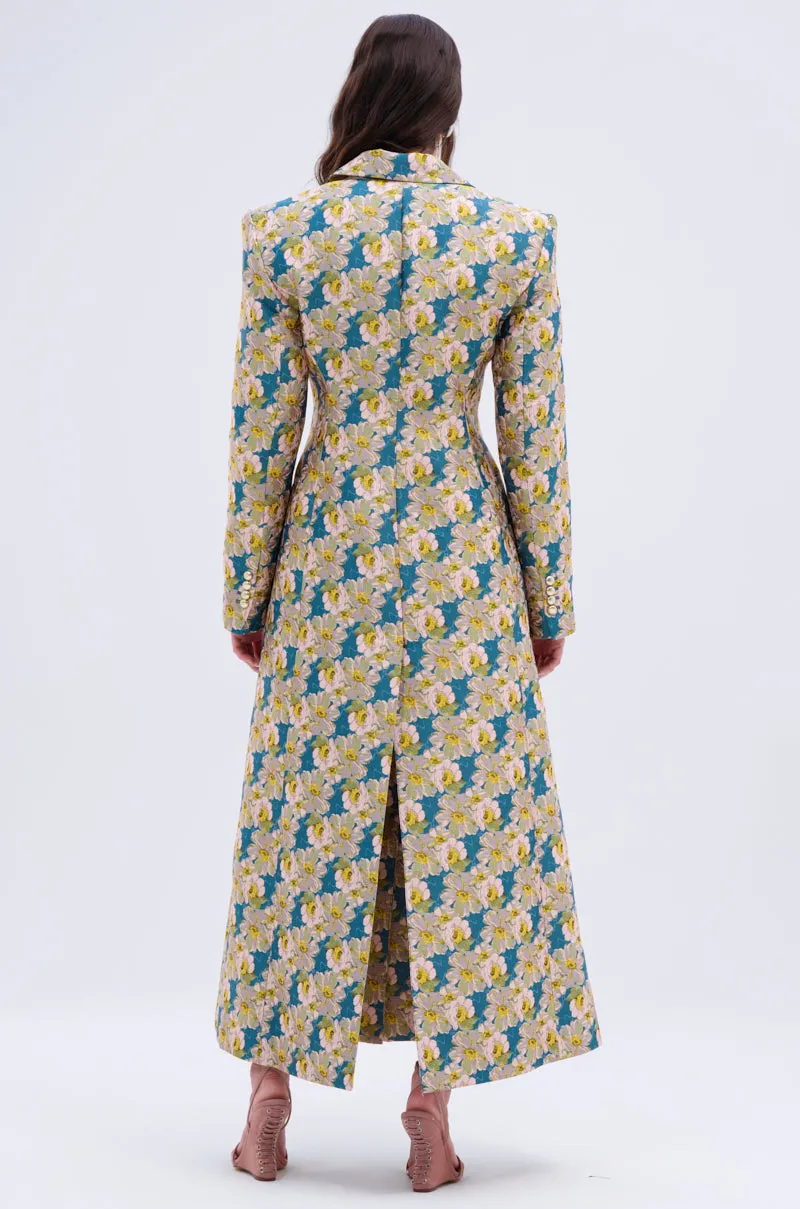 SCARLETT LUXE TRENCH IN BROCADE sold by AKIRA product image thumbnail 5
