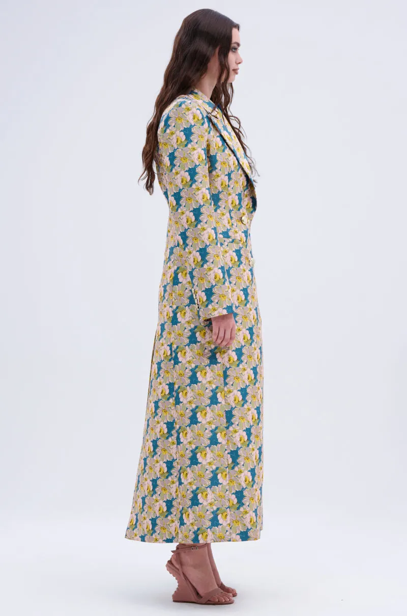 SCARLETT LUXE TRENCH IN BROCADE sold by AKIRA product image thumbnail 3