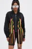 MARLEY LACE UP BOMBER sold by AKIRA