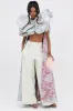 FEELING HEAVENLY BROCADE SHORT SLEEVE BLOUSE sold by AKIRA