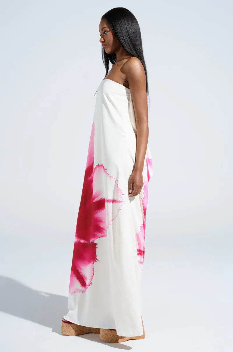 SWEET AND SPICY SATIN MAXI DRESS sold by AKIRA product image thumbnail 4