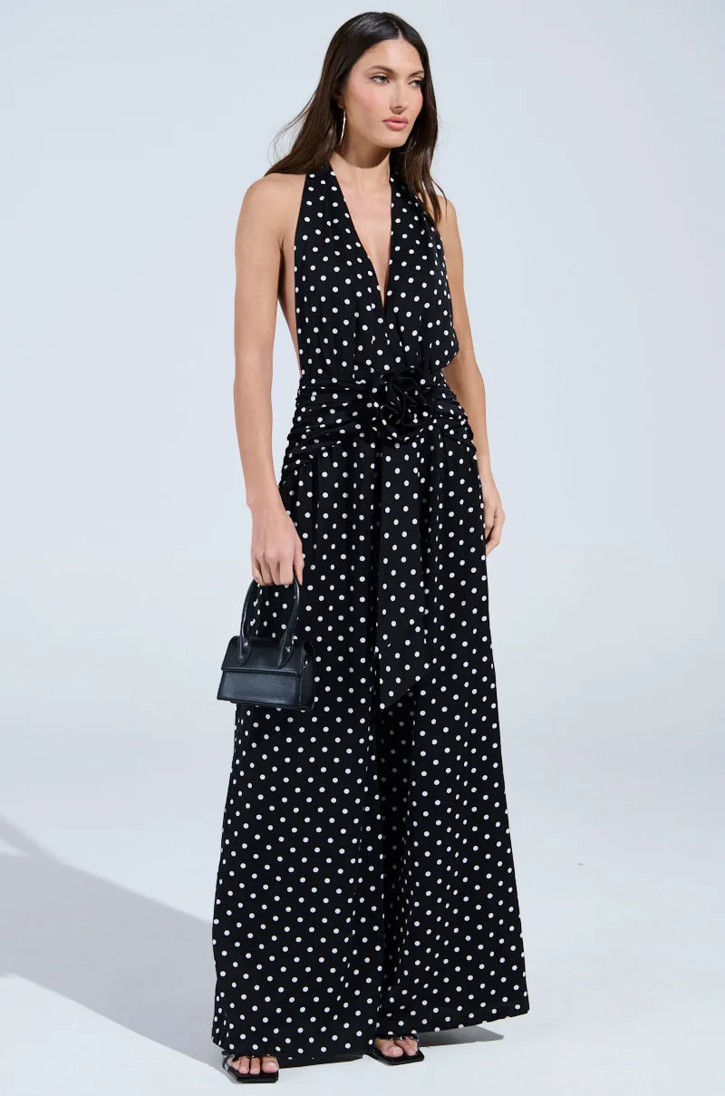 BEST DRESSED POLKA DOT JUMPSUIT sold by AKIRA product image thumbnail 3