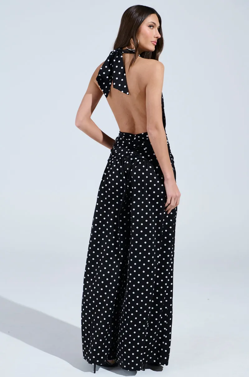 BEST DRESSED POLKA DOT JUMPSUIT sold by AKIRA product image thumbnail 5