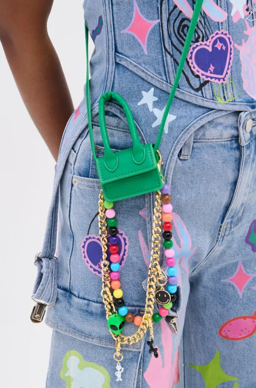 OUT OF THIS WORLD BAG CHAIN sold by AKIRA