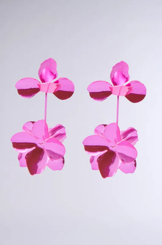 ASH FLOWER EARRING made by AKIRA