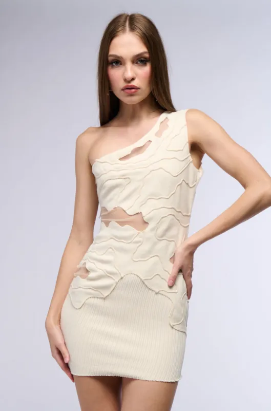 AROUND THE WORLD CUT OUT MINI DRESS sold by AKIRA