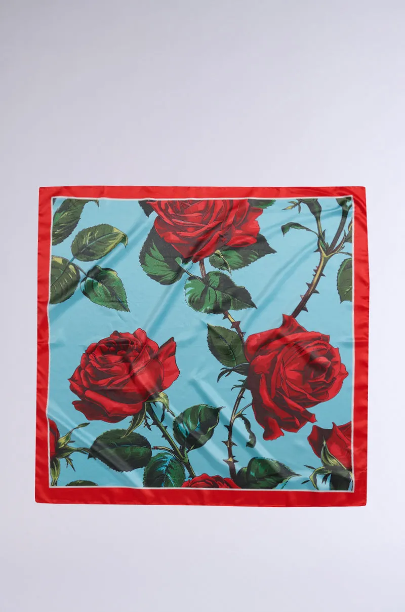 ROSEY VIBE SATIN SCARF sold by AKIRA product image thumbnail 2