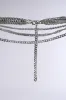 CHAINED TO THE RHYTHM BELT IN SILVER sold by AKIRA