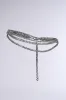 CHAINED TO THE RHYTHM BELT IN SILVER sold by AKIRA