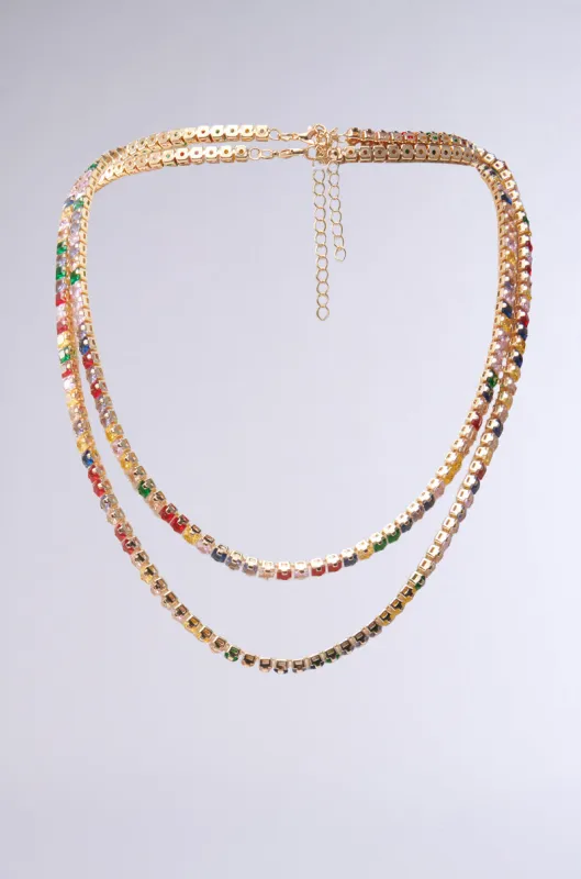 HARD CANDY NECKLACE SET sold by AKIRA