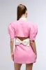 PRETTY IN PINK BLAZER MINI DRESS sold by AKIRA