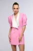 PRETTY IN PINK BLAZER MINI DRESS sold by AKIRA